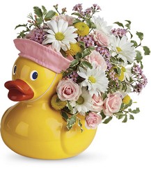 Sweet Little Ducky Bouquet - Girl 